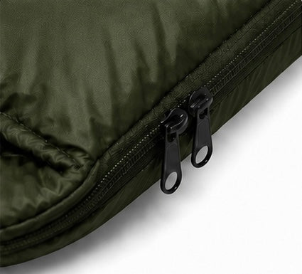 Sac de couchage vert TrekSleep randonnée bivouac compact