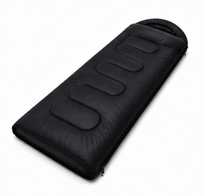 Sac de couchage noir TrekSleep housse de transport incluse