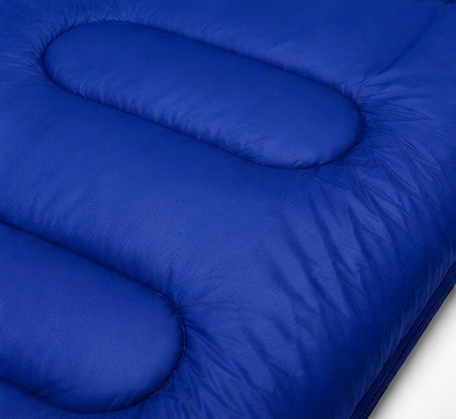 Sac de couchage bleu TrekSleep 3 saisons camping -5°C